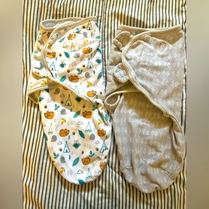 Two Sm/Md Swaddle Me Wraps